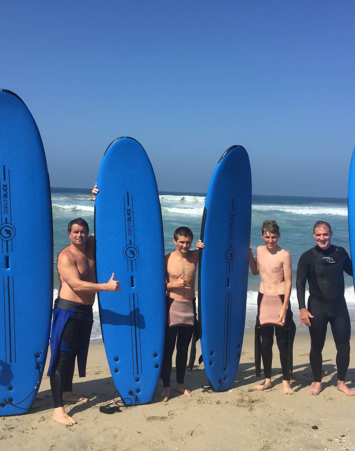 group surf lessons